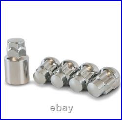 Precision Chrome Locking Wheel Nuts For Honda FRV Aftermarket Alloys