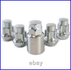 Precision Chrome Locking Wheel Nuts For Honda FRV Aftermarket Alloys