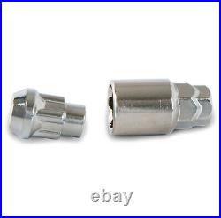 Precision Chrome Locking Wheel Nuts For Honda FRV Aftermarket Alloys