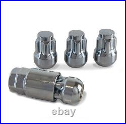 Precision Chrome Locking Wheel Nuts For Honda Vehicles Radius Seat