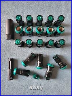 Project Mu Floating Nuts II Racing Nuts M12×P1.5 Set FN2P150B FORGED Lightweight
