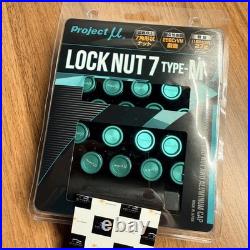 Project Mu Super Lock Nut 7 Type M M12xP1.50 Wheel Lock Set LN7P150B JDM TOYOTA