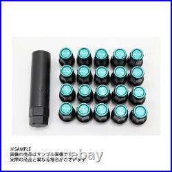 Project Mu Wheel Nut M12 x P1.50 LOCK NUT7 type-M 20 pieces 60° taper LN7P150B