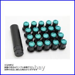 Project Mu Wheel Nut M12 x P1.50 LOCK NUT7 type-M 20 pieces 60° taper LN7P150B