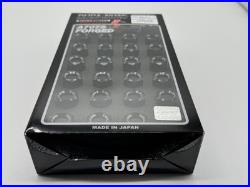 RAYS Genuine Dura Lug Nuts & Lock Set L37 M12 x 1.25 Black 24PC
