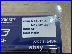 RAYS Steel Wheel Lug Nuts& Locks 17Hex M12x1.50 Thread 5 Holes Chrome 20PC Set