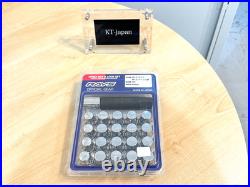 RAYS Steel Wheel Lug Nuts& Locks 17Hex M12x 1.25 Thread 5 Holes Chrome 20PC