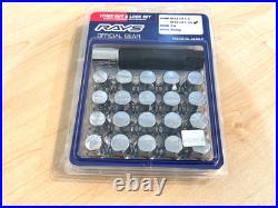 RAYS Steel Wheel Lug Nuts& Locks 17Hex M12x 1.25 Thread 5 Holes Chrome 20PC