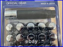 RAYS Steel Wheel Lug Nuts& Locks 17Hex M12x 1.25 Thread 5 Holes Chrome 20PC