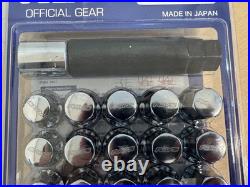 RAYS Steel Wheel Lug Nuts& Locks 17Hex M12x 1.25 Thread 5 Holes Chrome 20PC