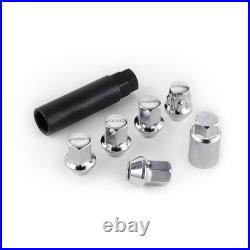 RAYS Steel Wheel Lug Nuts& Locks 17Hex M12x 1.25 Thread 5 Holes Chrome 20PC