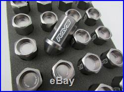 RAYS Wheel Lug Nuts (20pcs) Dura Lock Nut Set 42mm for 5H GM M12xP1.5