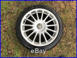 ROVER MG ZR ZS SET OF ALLOY WHEELS TYRES 205/45/17 with wheel nuts lock nuts