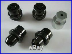 Range Rover / Range Rover Sport 06-16 Gloss Black Wheel Lock Lug Nut Set Genuine