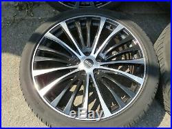 Range Rover Sport 2009-2014 22 Inch Alloy Wheel With Tyres & Locking Wheel Nuts