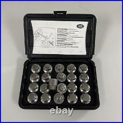 Range Rover Sport Chrome Polished Nut Set Genuine Land Rover Locking Nuts L494