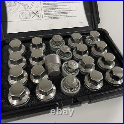 Range Rover Sport Chrome Polished Nut Set Genuine Land Rover Locking Nuts L494