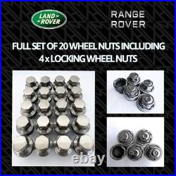 Range Rover Sport L494 2014 Genuine Wheel Nuts & Locking Nuts