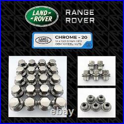 Range Rover Sport Lr494 2013-2022 Genuine Full Set Of Nuts & Locking Wheel Nuts