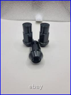 Rays Duralumin Lock & Nut M12 x P1.5 Black