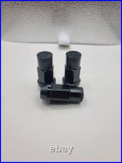 Rays Duralumin Lock & Nut M12 x P1.5 Black