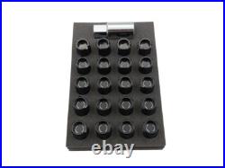 Rays L42 DURA Lock Wheel Nuts M12x1.25 Set of 20 Black