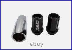 Rays L42 DURA Lock Wheel Nuts M12x1.5 Set of 20 Black new never fit