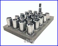Rays L42 DURA Lock Wheel Nuts M12x1.5 Set of 20 Gunmetallic