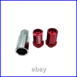 Rays L42 DURA Lock Wheel Nuts M12x1.5 Set of 20 Red