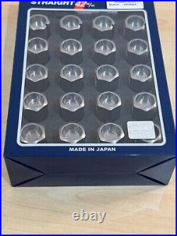 Rays Volk Racing Straight L42 Dura Wheels Lock Lug Nuts 12x1.25 1.25 Gun Metal