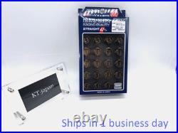 Rays Volk Racing Straight L42 Dura Wheels Lock Lug Nuts 12x1.25 Bronze