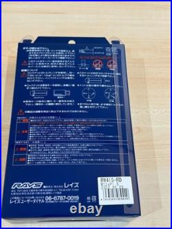 Rays Volk Racing Straight L42 Dura Wheels Lock Lug Nuts 12x1.5 Red