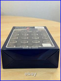 Rays Volk Racing Straight L42 Dura Wheels Lock Lug Nuts 12x 1.5 Gun Metal