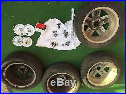 Renault clio 16 inch alloy wheels X4 Locking Nuts And Caps