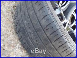 Rover MG F MGF 1996 set of 4 Dynamics alloy wheels & Locking nuts & tyres