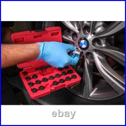 SX207 Sealey Locking Wheel Nut Key Set 22pc BMW Steering, Hub & Suspension