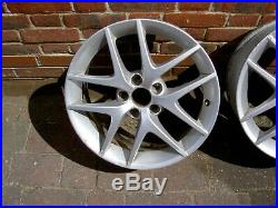 Saab 93 aero alloy wheels and full set of locking wheel nuts