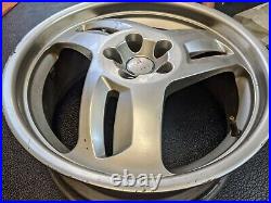 Saab Hirsch Alloy Wheel with Full WHEEL LOCKING NUT SET