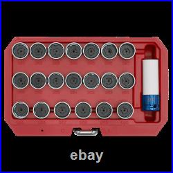 Sealey 21 Pieces Locking Wheel Nut Key Set BMW SX217