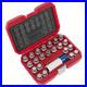 Sealey Locking Wheel Nut Key Set 1/2 Square Drive Socket 23 Pcs For VAG SX210