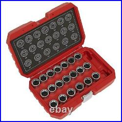 Sealey Locking Wheel Nut Key Set 20pc VAG