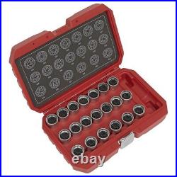 Sealey Locking Wheel Nut Key Set 20pc VAG SX219