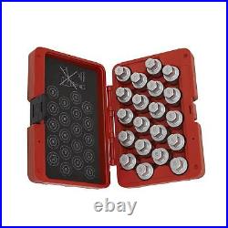 Sealey Locking Wheel Nut Key Set 20pc Vauxhall-C Garage Storage Case