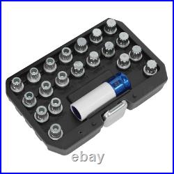 Sealey Locking Wheel Nut Key Set 21 Pieces Fits BMW & Mini Vehicles SX209