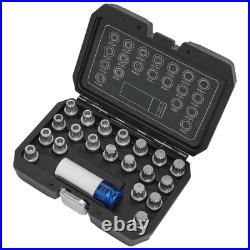 Sealey Locking Wheel Nut Key Set 21 Pieces Fits BMW & Mini Vehicles SX209