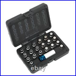 Sealey Locking Wheel Nut Key Set 21pc BMW & Mini