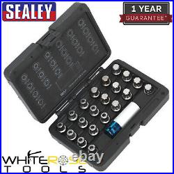Sealey Locking Wheel Nut Key Set 21pc BMW & Mini Garage Storage Case