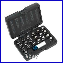 Sealey Locking Wheel Nut Key Set 21pc BMW & Mini-SX209