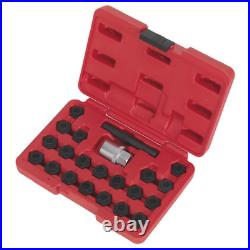 Sealey Locking Wheel Nut Key Set 22 Pieces Fits BMW & Mini Vehicles SX207