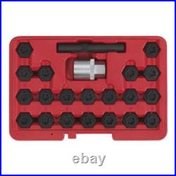 Sealey Locking Wheel Nut Key Set 22pc BMW Garage Storage Case Sealey Locking Wheel Nut Key Set 22pc BMW Garage Storage Case